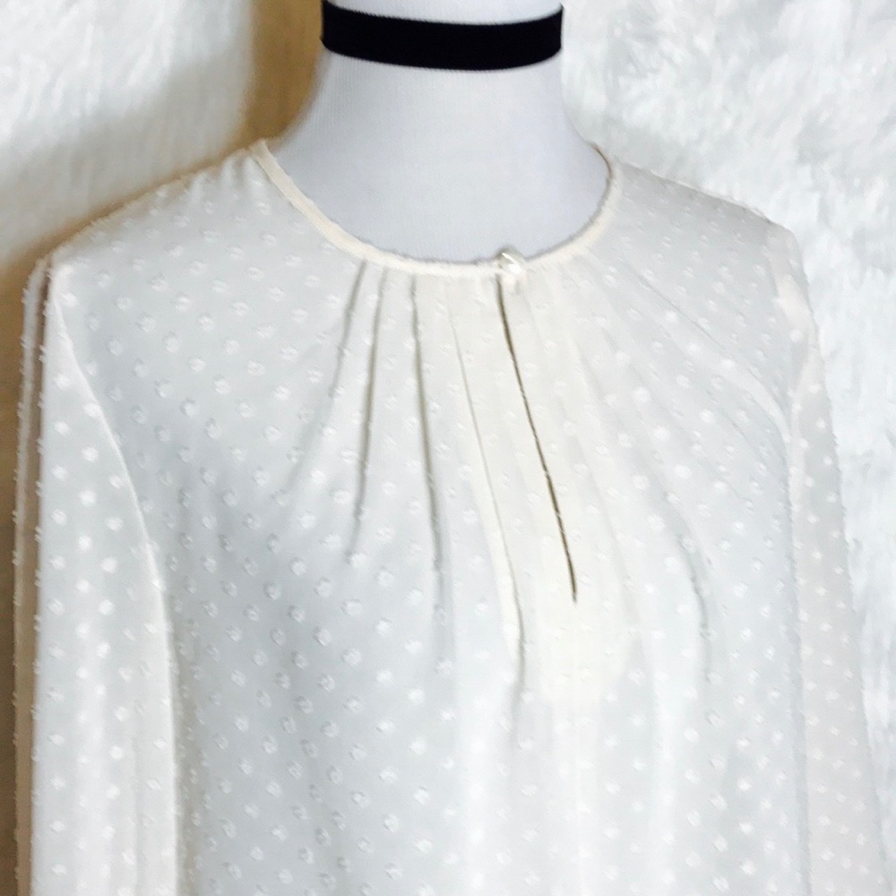 J.Crew Swiss Dots Top - Picture 3 of 6